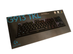 Клавиатура Logitech G913 TKL (механическая, беспроводная, RGB, Low Profile GL Clicky/Tactile/Linear), черная