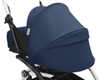 Коляска для новорожденных Stokke YOYO3 Newborn Pack 0+ рама белая White Air France Blue