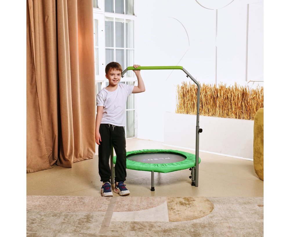 Батут с поручнем DFC PLENY 36" GREEN