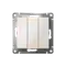 Выключатель 3-кл. СП AtlasDesign 10А IP20 (сх. 1+1+1) 10AX механизм жемчуж. SE ATN000431