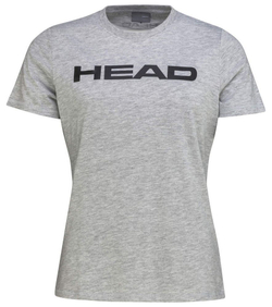 Женская теннисная футболка Head Lucy T-Shirt W - grey melange