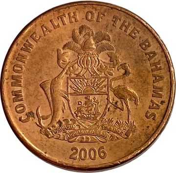 1 цент 2006 Багамские острова