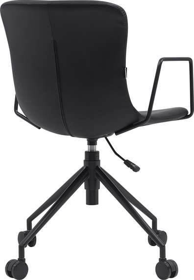 Операторское кресло Everprof Expo Экокожа Черный