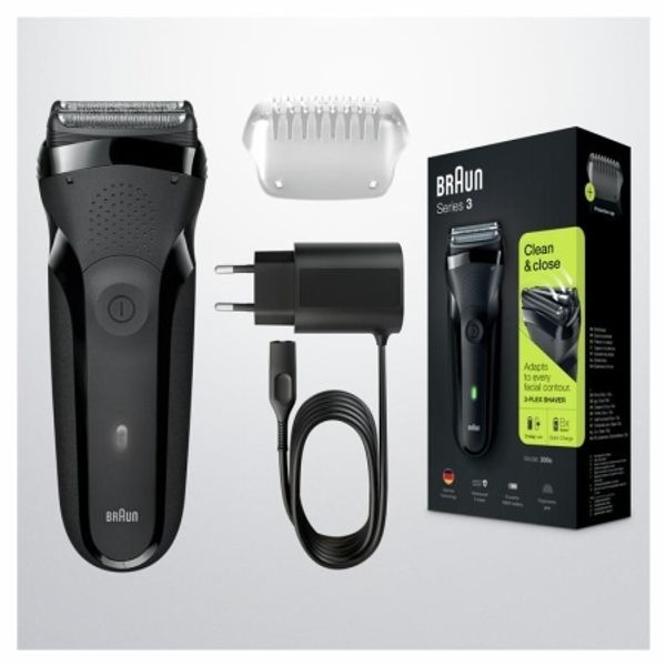 Электробритва Braun Series 3 Shave & Style 300BT+ насадка-триммер и 5 гребней