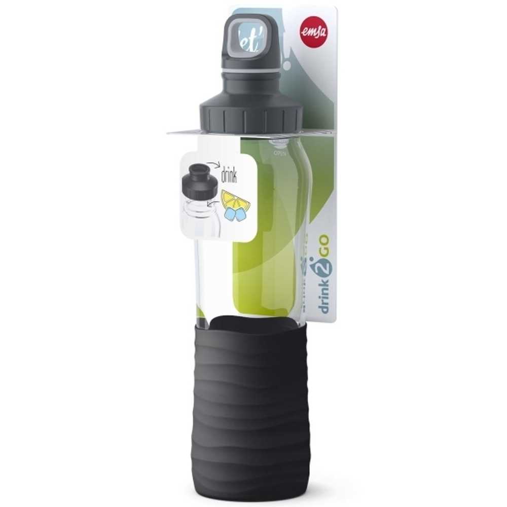Бутылка для воды EMSA Drink2Go Glass N3100100 0,7 л