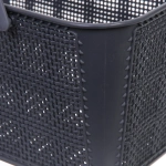 Корзинка хозяйственная «ФОЛЬК», цвет антроцитово-серый , 28.5*17.5*16см (лейбл)