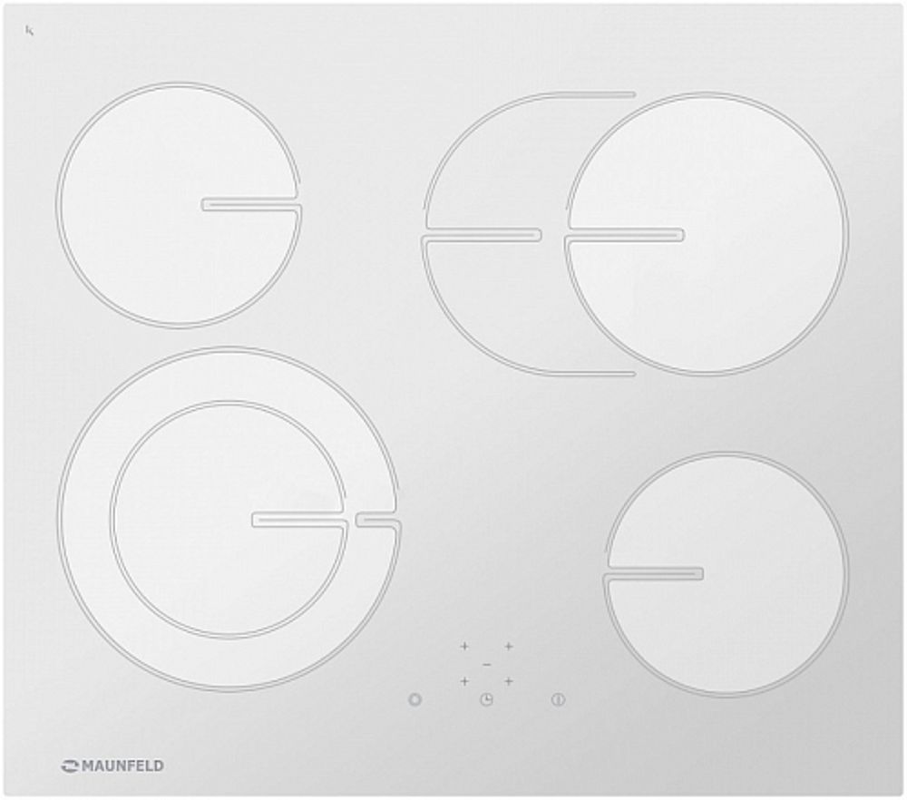 Электрическая варочная панель Maunfeld MVCE59.4HL.1SM1DZT-WH