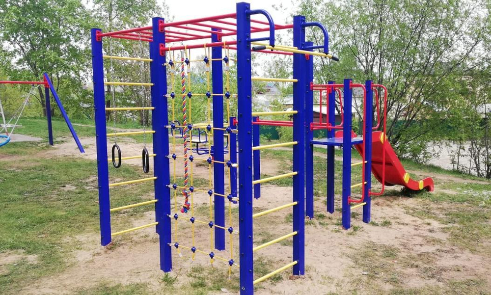 Спортивный городок Пионер Кадет скат нерж. сталь 2,4 м