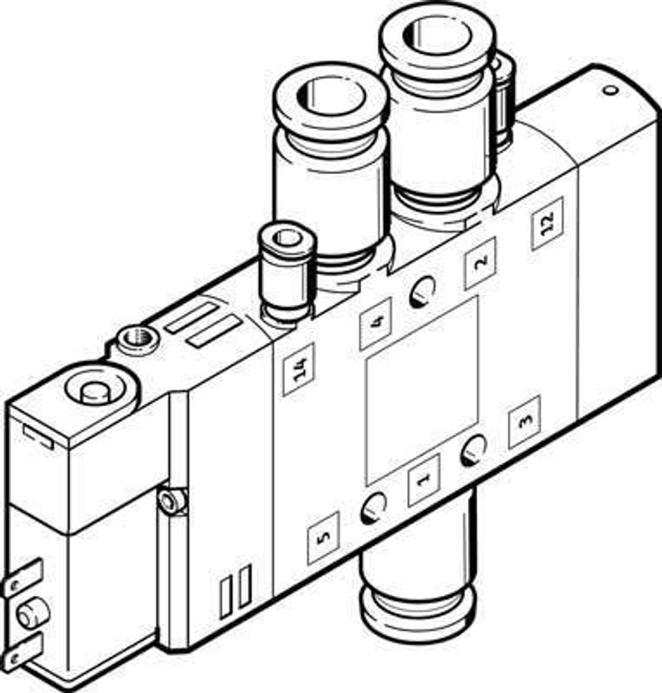 CPE14-M1BH-5LS-QS-6 Распределитель с электроуправлением