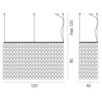 светильник Vistosi Giogali  SP RET 1