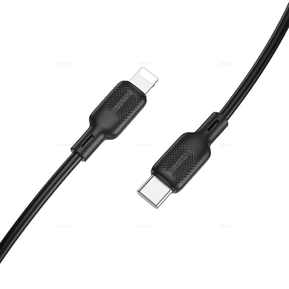 Кабель Type-C на Lightning 27W Borofone BX113 3m (black)