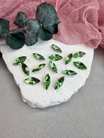 Наветт Navette 15*7 мм, Peridot