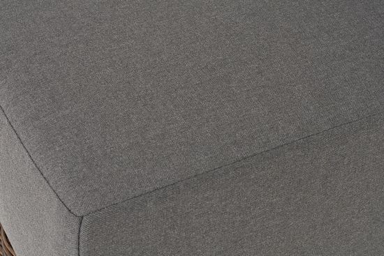 "Капри" модуль диванный правый с подушками, цвет коричневый