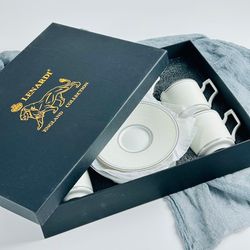 Lenardi 244-055 Кофейный набор 12пр. 130мл в под.уп.(х12)Фарфор