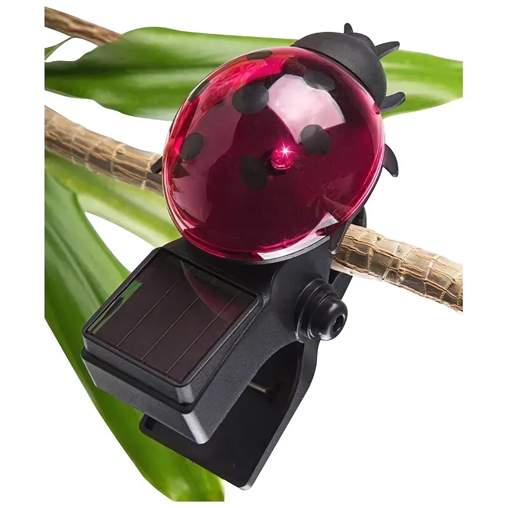 Светильник декоративный на прищепке Божья коровка