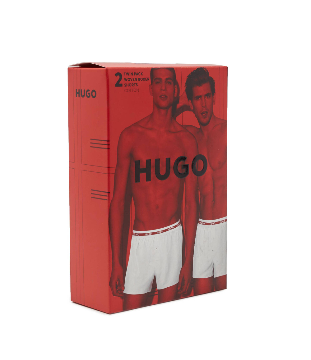 Трусики-боксеры 2шт. Hugo Bodywear - красный(50497686)