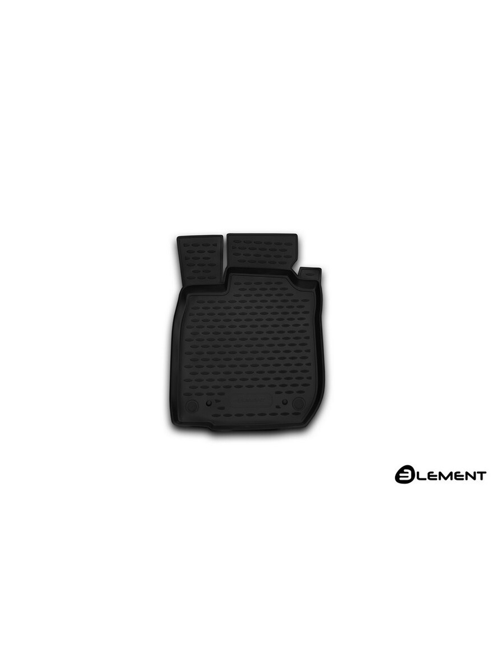 Коврик в салон RENAULT Sandero, 2010-2014, передний левый, 1 шт. (полиуретан) ELEMENT4118210KFL