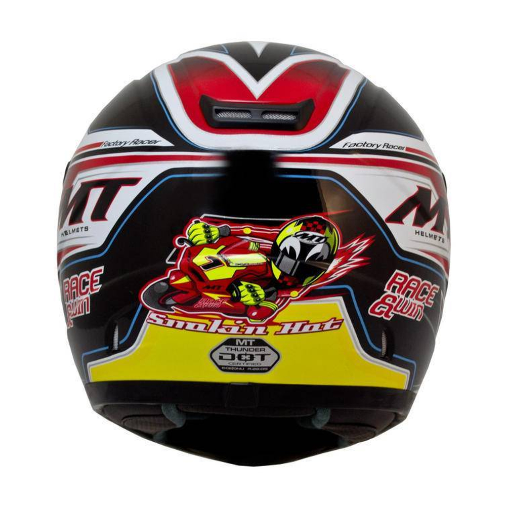 Мотошлем детский MT Thunder Kid Race & Win