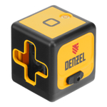 Лазерный уровень DQB-T, 30 м, зеленый луч, батарейки, штатив Denzel