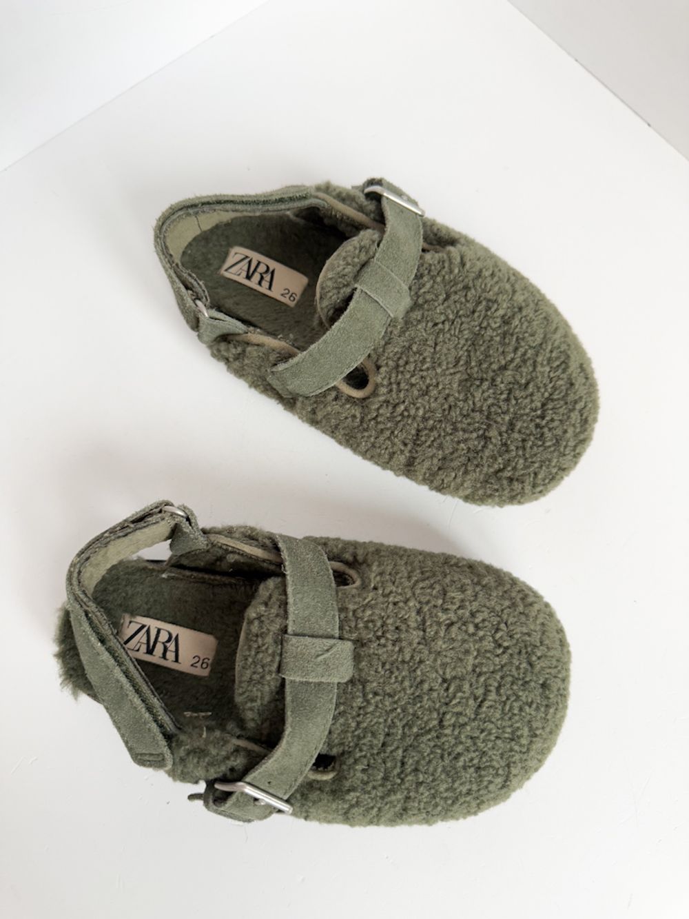 Меховые сандалии Zara, 26