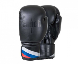 Перчатки боксерские Clinch Olimp Plus черные C155