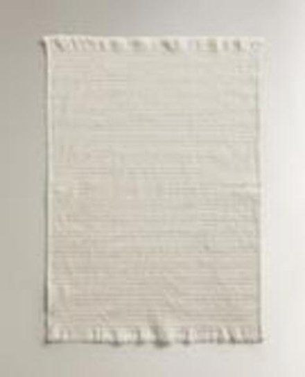 ZARA HOME КУХОННОЕ ПОЛОТЕНЦЕ ВАФЕЛЬНОЕ, СИНИЙ