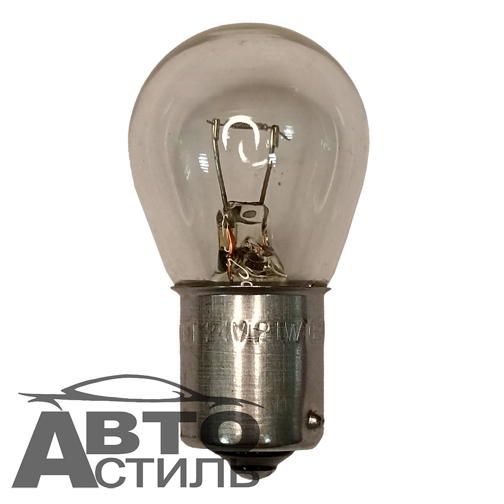 Автолампа  Р 24-21  (P21W) 1конт (BA15s) Автосвет #32413