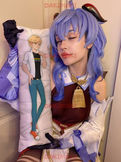 Мини дакимакура Супер-Кота из Леди Баг арт. M0801, 60х20 см