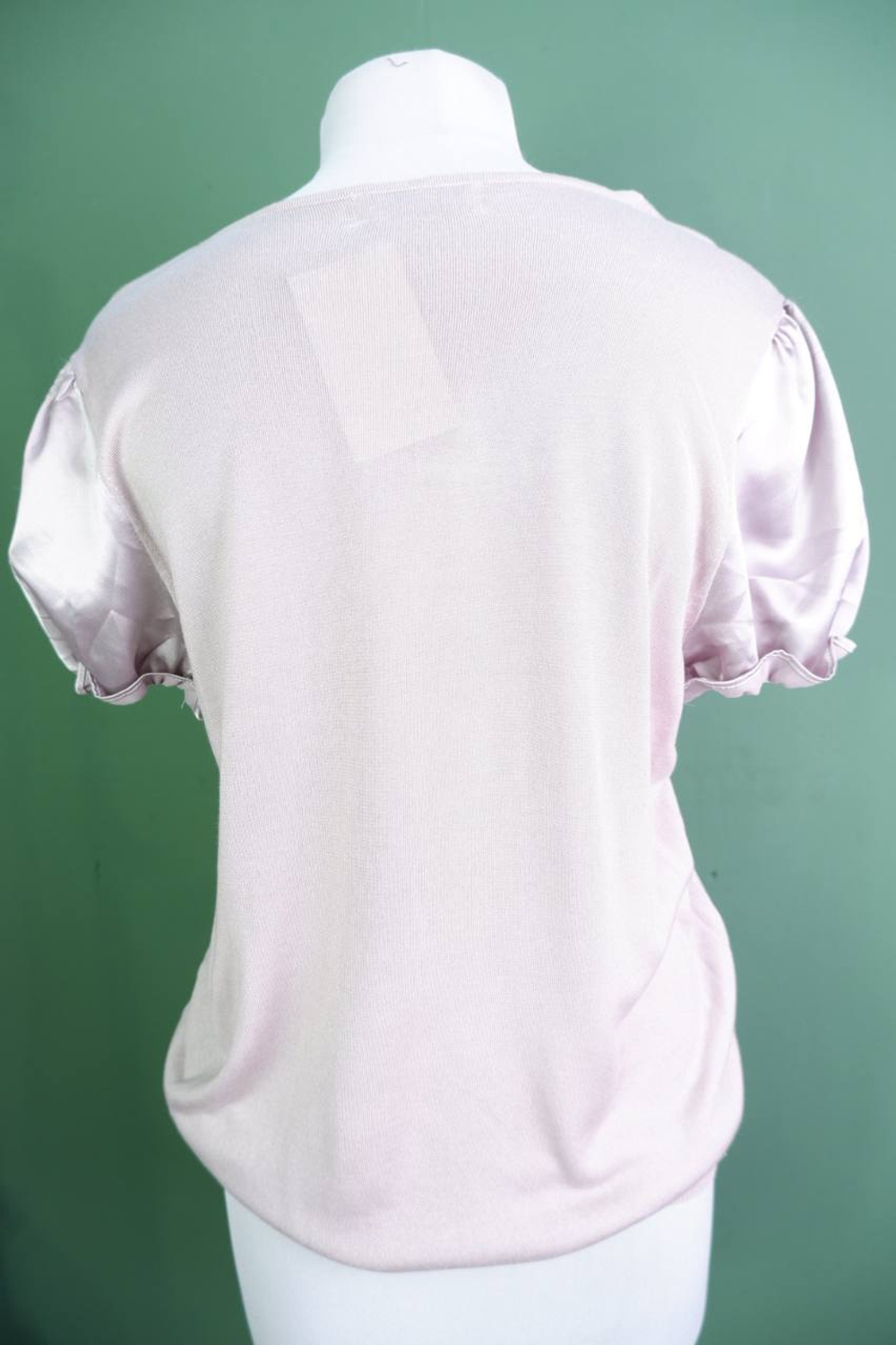 Блузка со стразами, визуально 50 размер