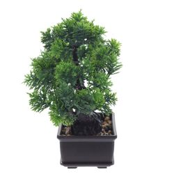 GAEM Дерево искусственное "Бонсай", L23 W13 H21 см