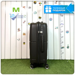 Средний чемодан L'Case Doha, темно-серый