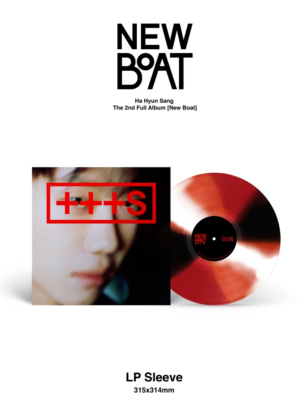 (ПРЕДЗАКАЗ) Альбом HA HYUN SANG - NEW BOAT 2nd Full Album LP (REMASTERED)