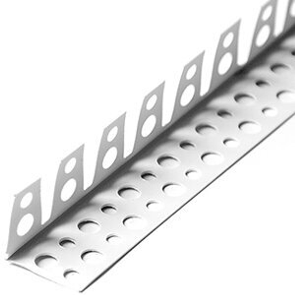 УГОЛ ПЕРФОРИРОВАННЫЙ LINE PLAST ШТУКАТУРНЫЙ АРОЧНЫЙ ПВХ 2,5М