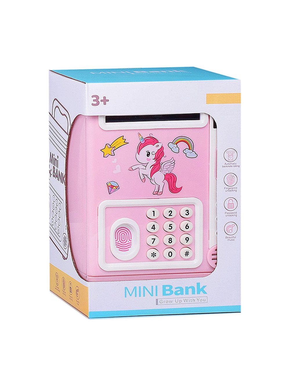 Игрушка Копилка Единорожка, цвет розовый (5967C)