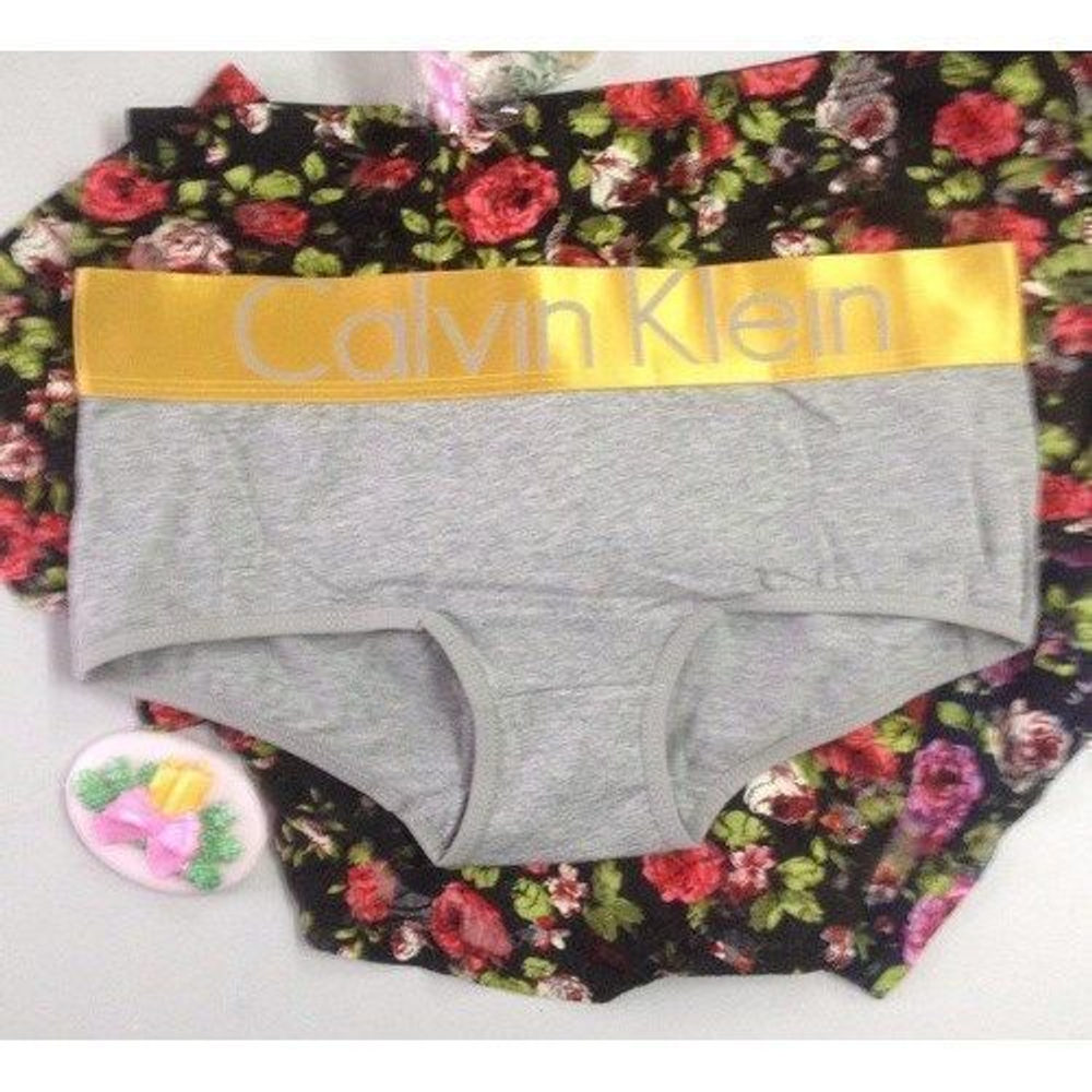 Женские хипсы Calvin Klein Women Hips Steel Golden Grey