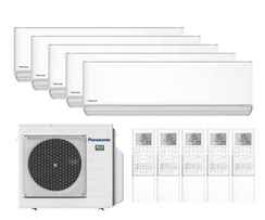 Мульти сплит-система Panasonic 5 x CS-Z20ZKEW / CU-5Z90TBE