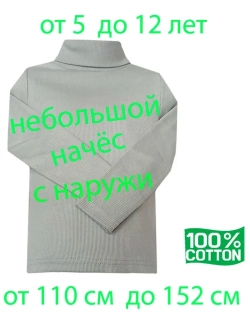 Водолазка с небольшим начёсом