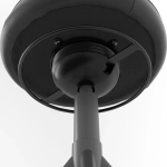 Стул для работы стоя/сидя - IKEA ИКЕА TROLLBERGET, 58х58х80 см, черный глянец