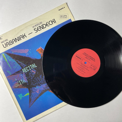 Винтажная виниловая пластинка LP Michal Urbaniak Vladislav Sendecki Recital (Польша 1983)