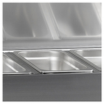 Витрина холодильная TEFCOLD VK33-180 S/S LID