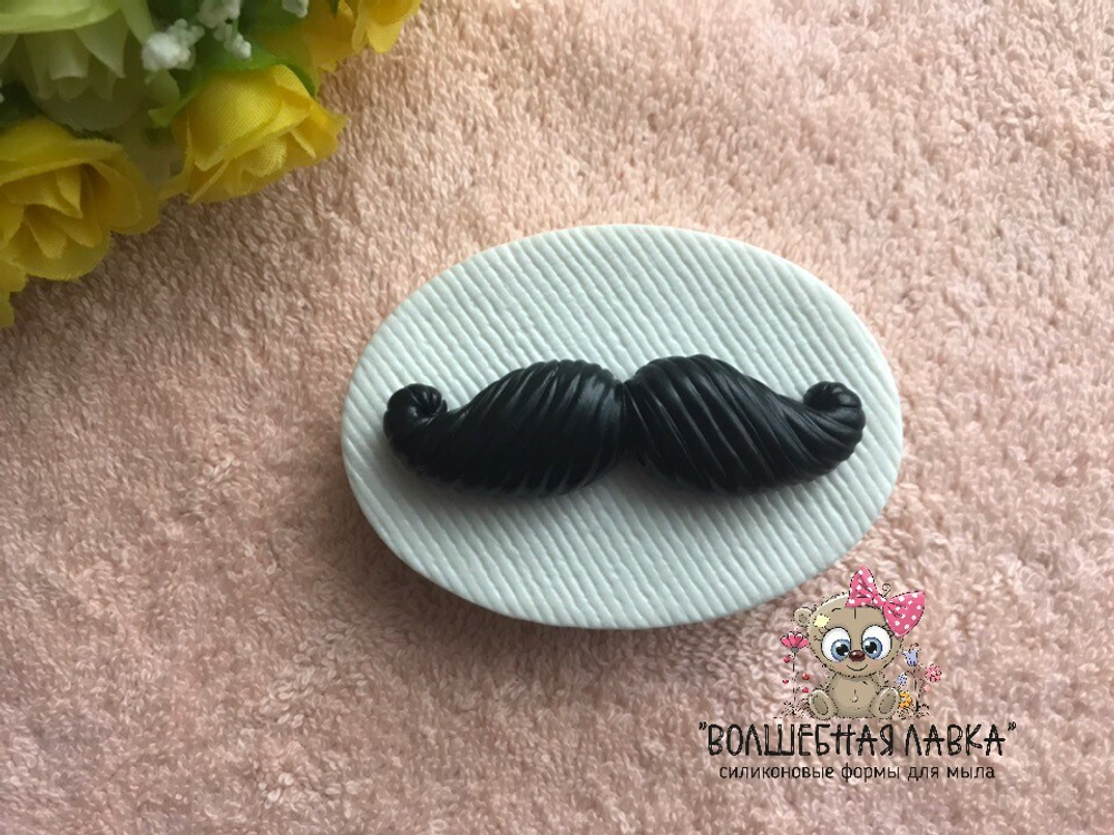 Силиконовая форма Усы