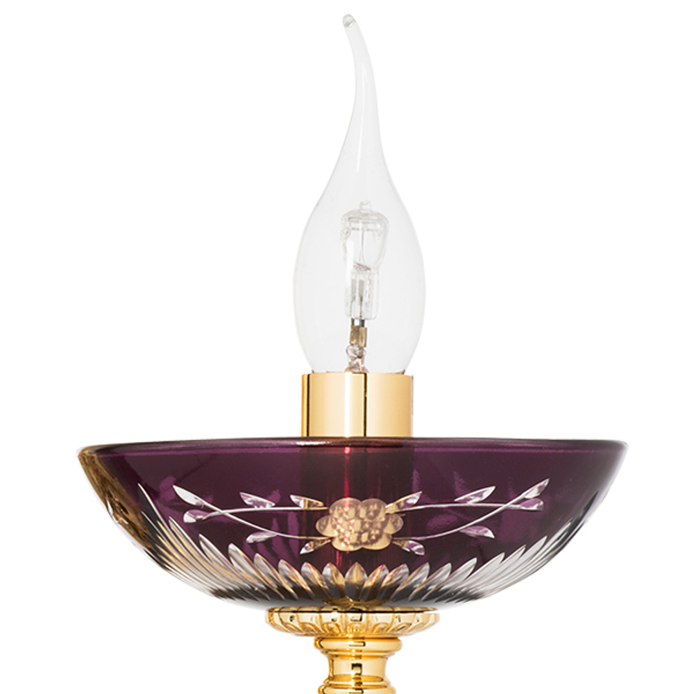 697612 Бра BARCATO 1х60W E14 ЗОЛОТО