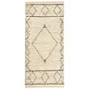 Ковер из переработанного хлопка dispur из коллекции ethnic, 70x160см