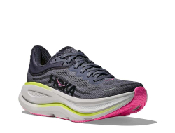 Кроссовки для бега женские Hoka Bondi 9 W Серо-Лайм