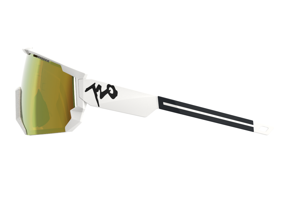 Спортивные очки 720armour Mars / Matte White / Gold Lens