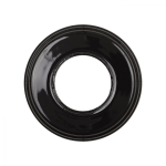 Рамка 1 постовая, керамика, цвет черный BF2-610-03