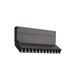 ST686.436.09 Св-к трек. Черный LED 1*9W 3000K 700Lm Ra>90 34° IP20 L258xW26xH137 220V СКАЙЛАЙН 220V