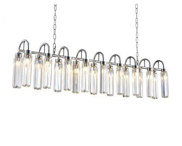Подвесная люстра 18*G9 4526+12/S chrome хром DIVA Newport