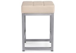 Табурет Khurkroks ваниль в крапинку / светлый мусс