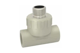 Тройник комбинированный наружная резьба, 32 мм x 3/4